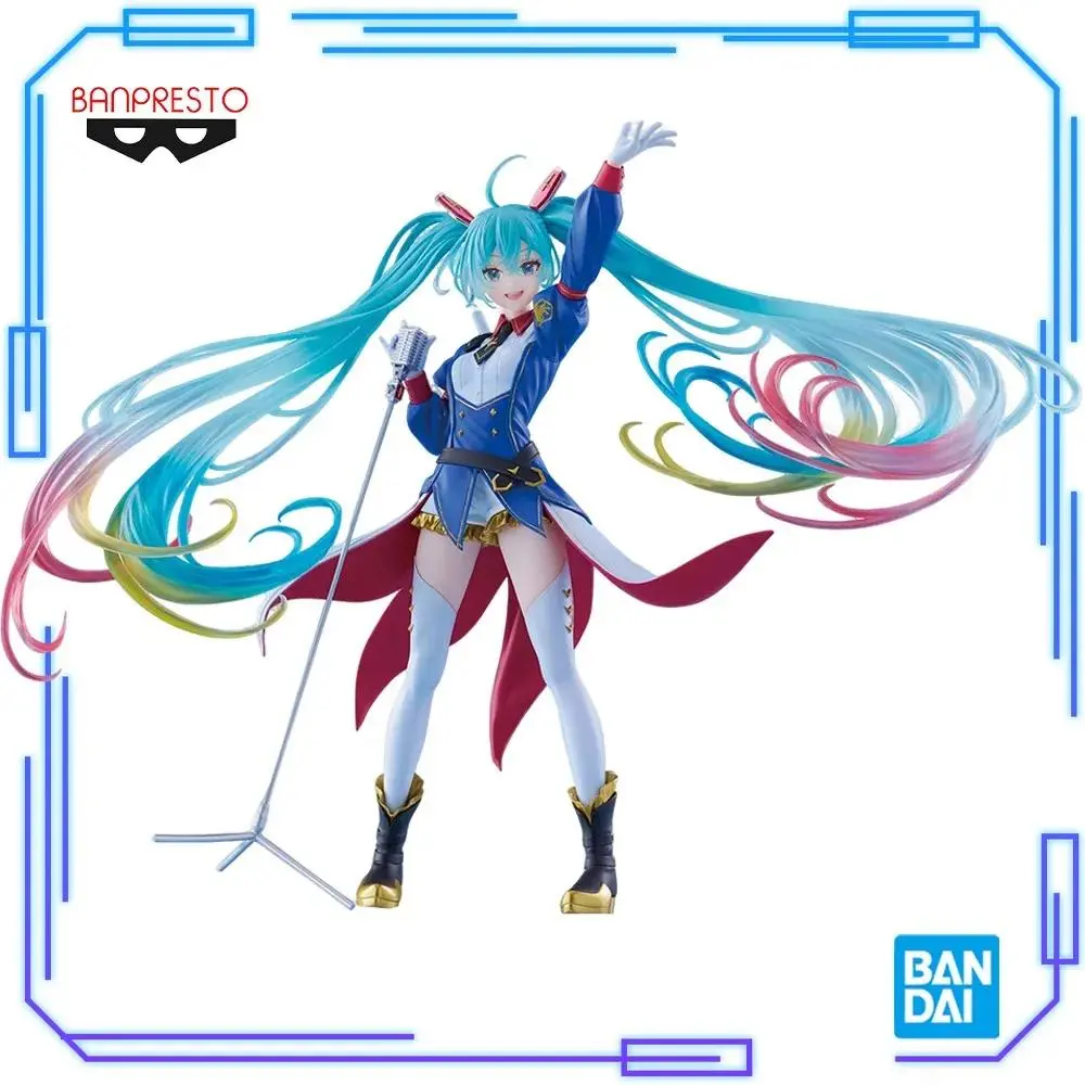 BPEV Banpresto Evolve Gundam Collaboration Hatsune Miku 21cm Collections Model Toy Figures Gift