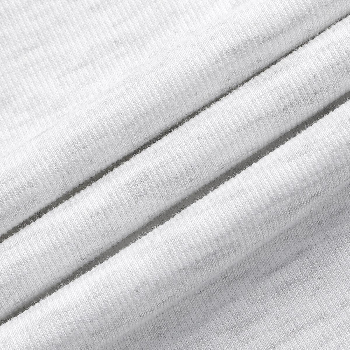 Cloud-Soft Loungewear Mens Heather Grey Baggy Wide Leg Sweatpants Casual Drawstring Elastic Waist Relaxed Fit Trousers with Gothic Letter Print for Home Relaxation and Daily Wear