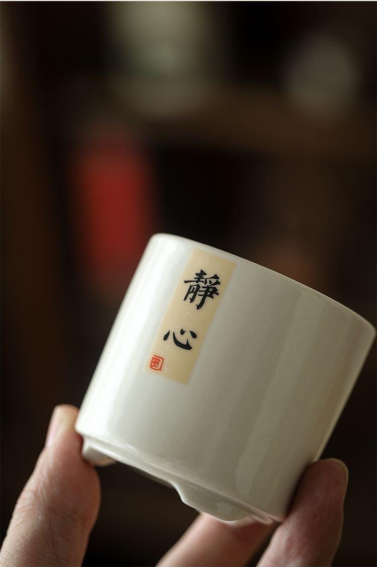 White Jade Porcelain Incense Burner Stick Holder with Sandalwood & Agarwood Base for Home Aroma Censer and Incense Tray Enhance Your Rituals aromatherapy