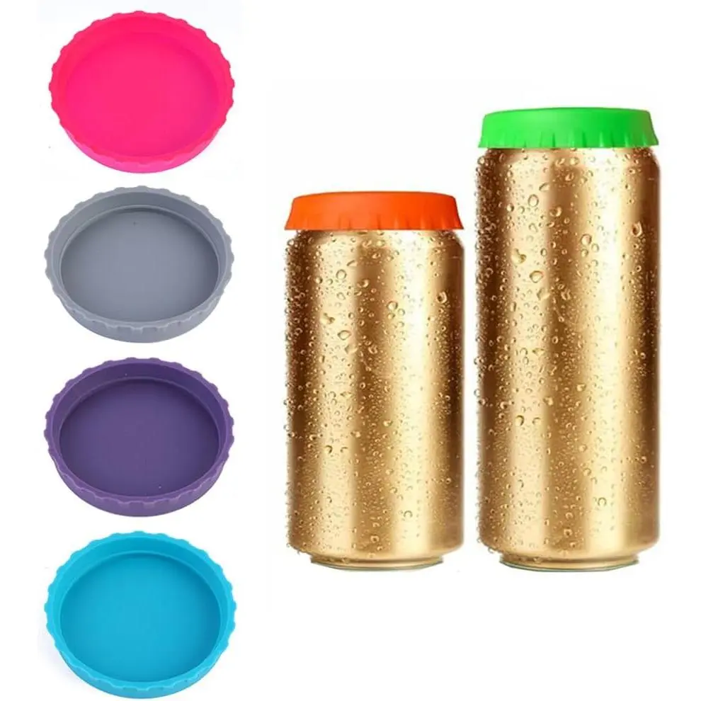 6 Pack  Soda Can , 6 Color    Can Covers, Can Stopper or Protector For Soda, , Drink, Juice, Coke, Beverage, Fits Standard Cans