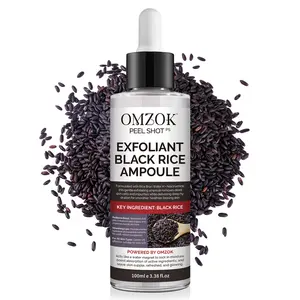 Rice Exfoliating Essence 100ML, Brighten Skin, Natural Antioxidants, Remove Dead Cells, Improve Dullness, Smooth Texture, Daily Use