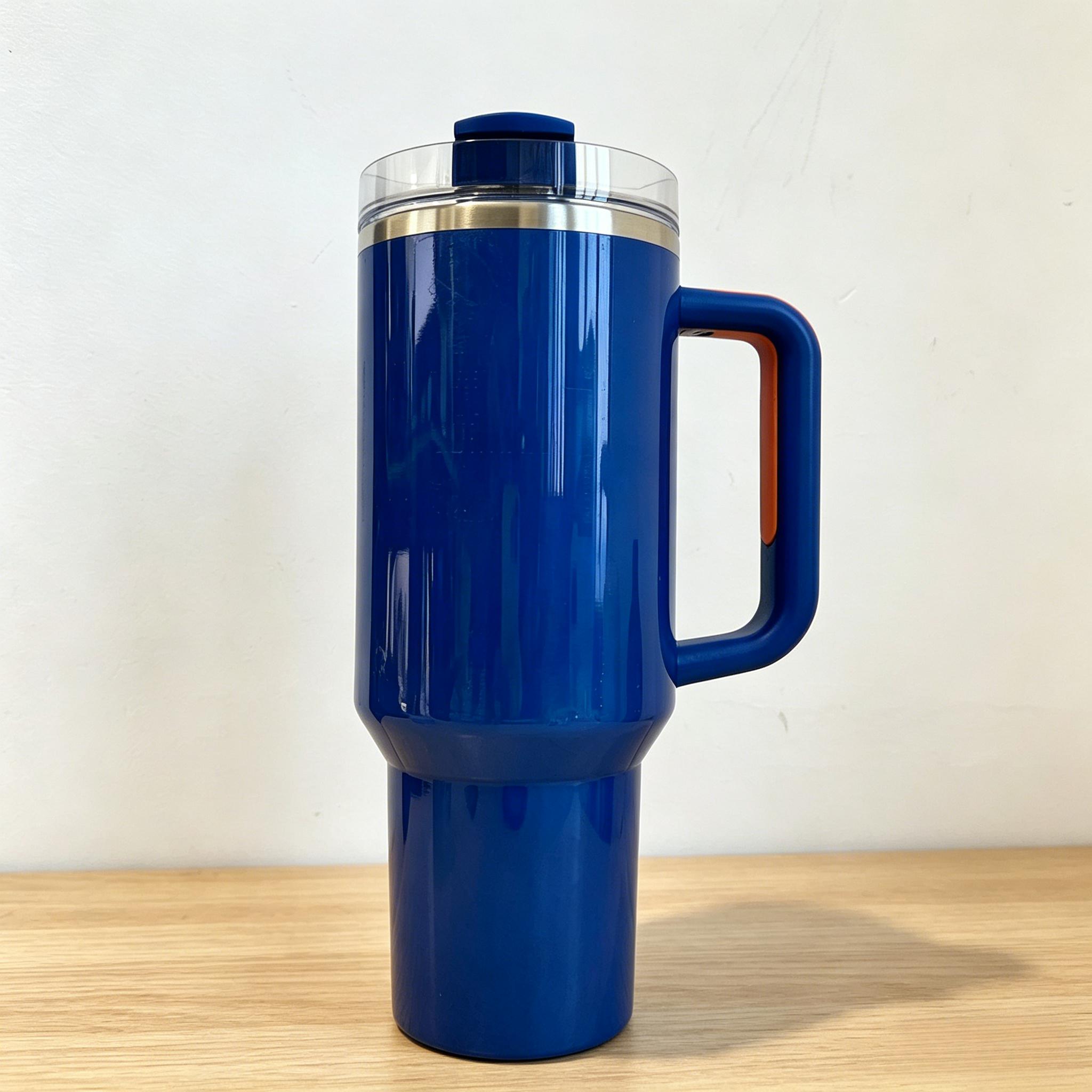 Simple and Drop-Resistant 304 Stainless Steel Vacuum Flask, Large Capacity Water Cup, Portable Car Cup, 40oz Car Tumble