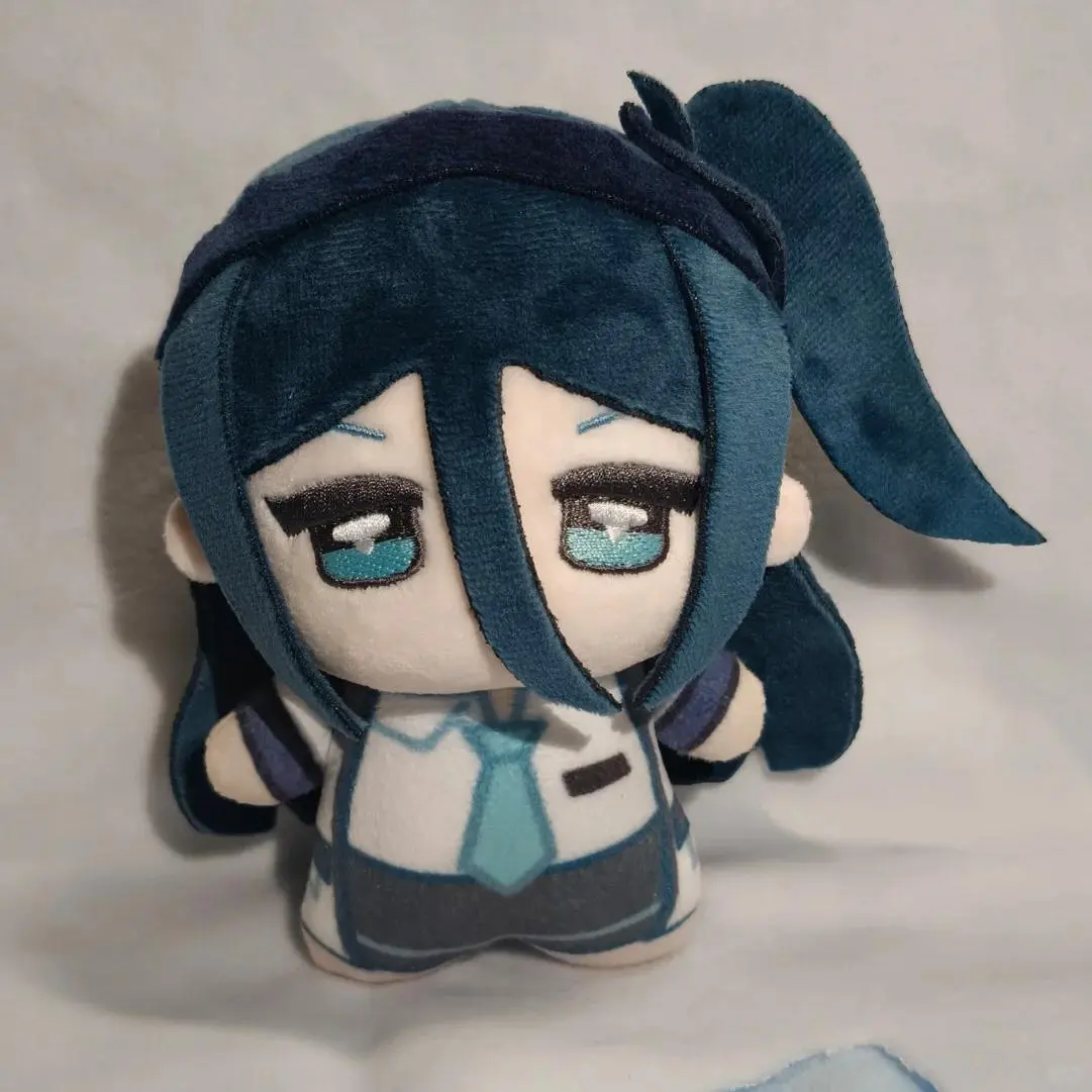 Anime Blue Archive Tendou Arisu Plushie 10cm Stuffed Doll Cartoon Tendou Arisu Plush Figures Toys Decorative Keychain Pandents