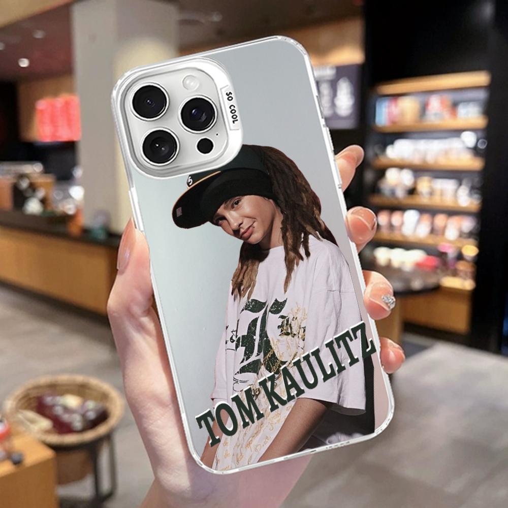 Singer Tom Bill Kaulitz Tokio Hotel Phone Case For iPhone17 16 15 14 13 12 11 Pro Max X XR XSMAX Matte Shockproof Back Cover