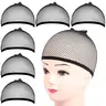【Black Friday】4/6pcs Stretch Hairnet Set, Breathable Nylon Mesh Wig Caps with Elastic Edges for Daily Use and Wig Styling