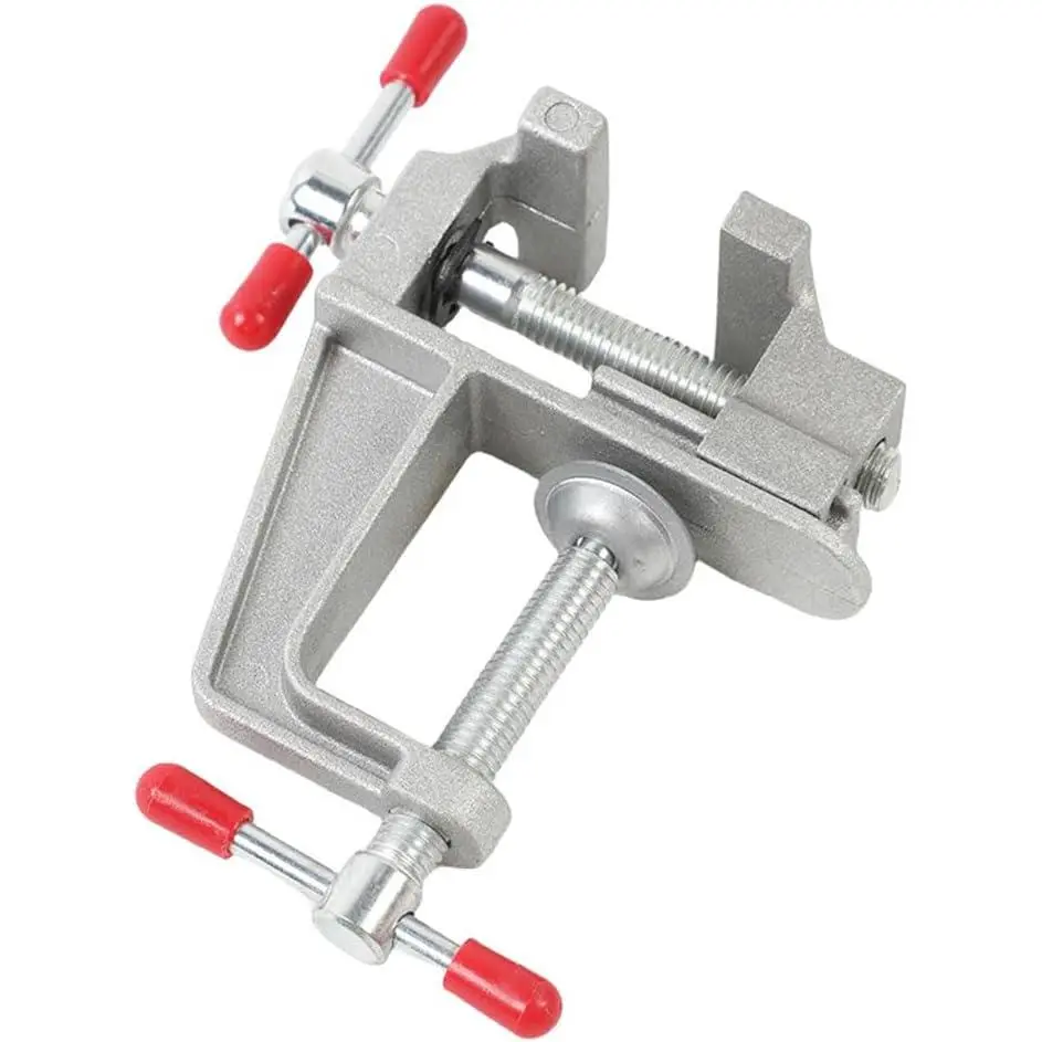 Mini Vise Clamp Small Bench Vise   Holder  Mini Table Clamp for  Making Model Making Craft  Project Electronics Work  Hobby Golf Club Regripping