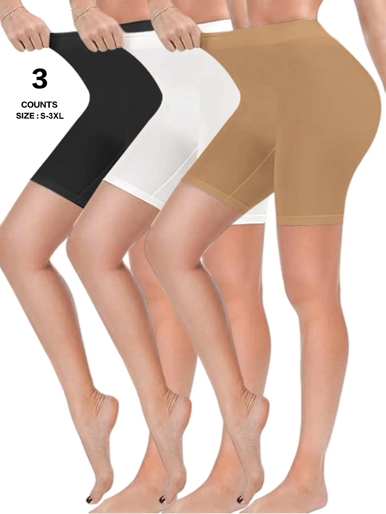 2026 Women's Anti-Showthrough Elastic Low-Waist Shapewear Underwear, Seamless No-Trace Panty for Skirts, Comfortable Inner Wear for All Seasons
