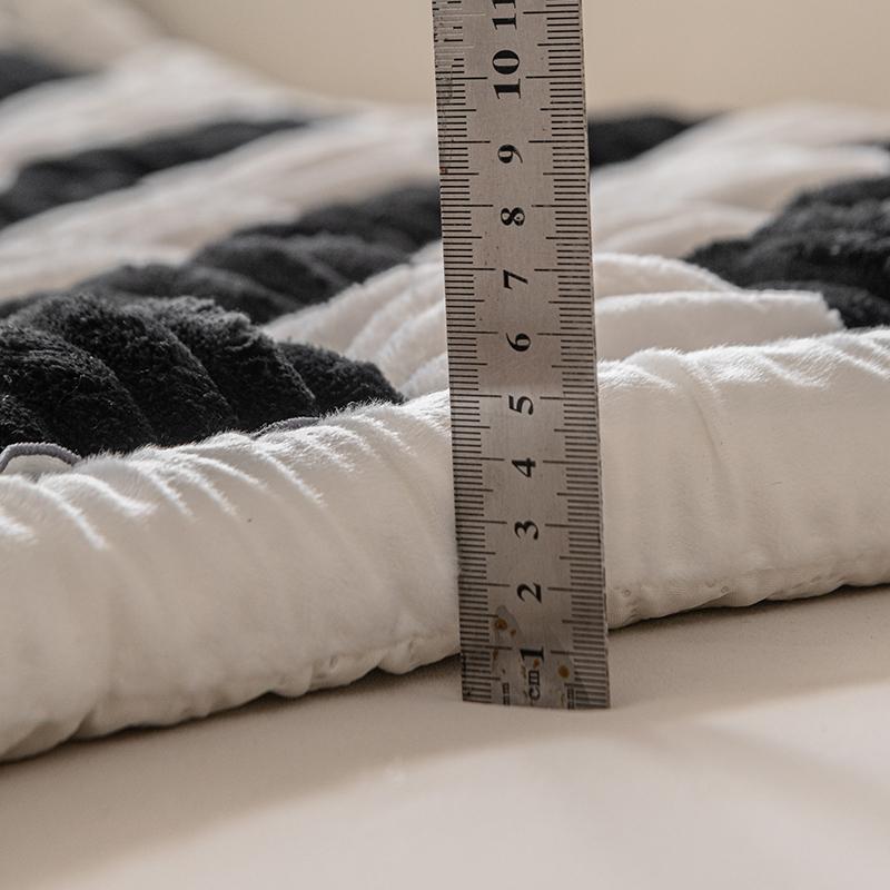 Plaid Pattern Sofa Cover, 1 Count Soft Comfortable Sofa Mat, Multipurpose Couch Sofa Protector for Home Living Room Dormitory Hotel, Universal Sofa Protector, Sofa Slipcover, Elastic Sofa Slipcover