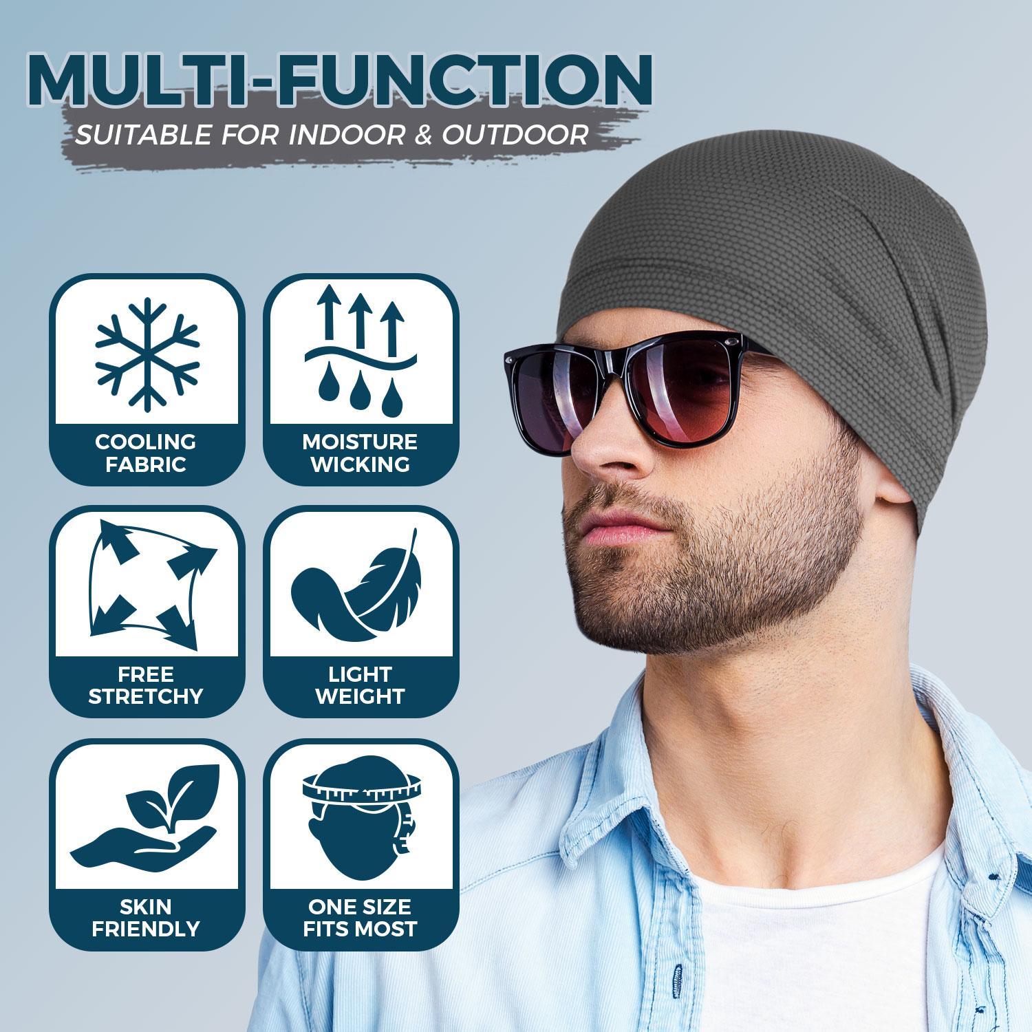 Breathable Quick-drying Cap, Moisture Wicking Stretchable Soft Sports Hat for Men & Women, Outdoor Cycling Running Baseball Tennis Hiking Fishing Fitted Hats