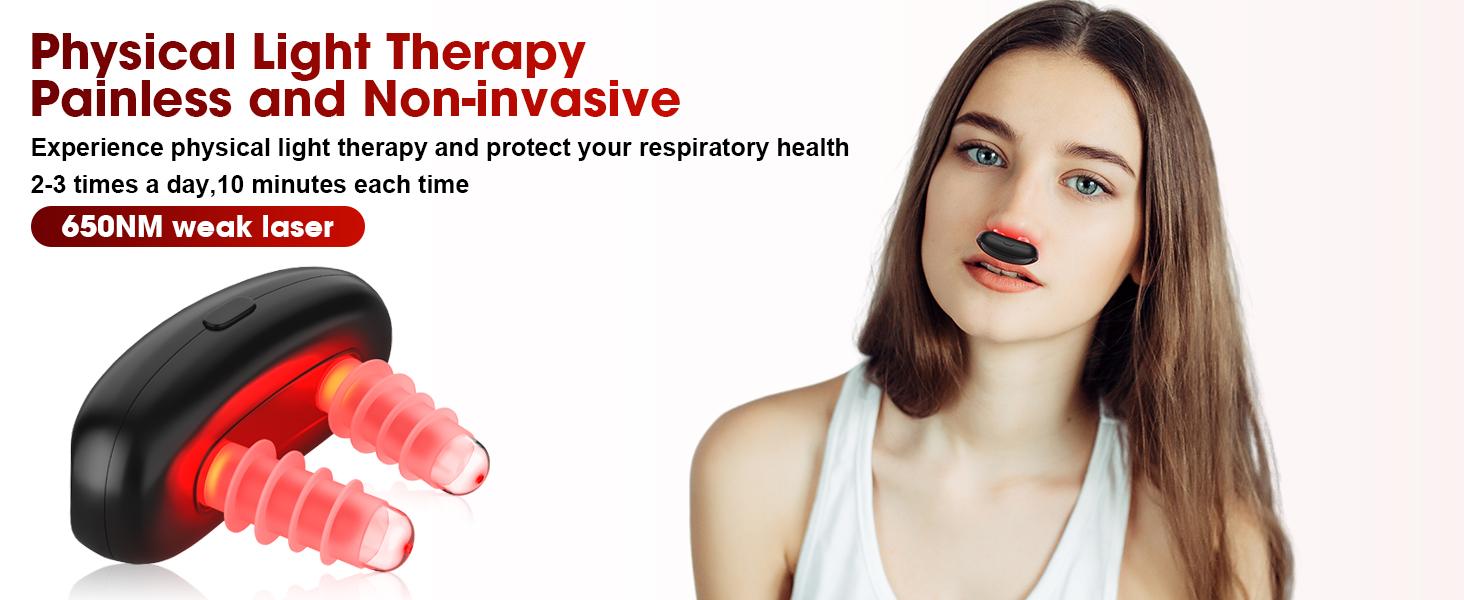Nasal Allergy and Chronic Rhinitis Relief Device - Suitable for daily use, this intelligent infrared nasal relief device is a portable infrared nasal reliever-5