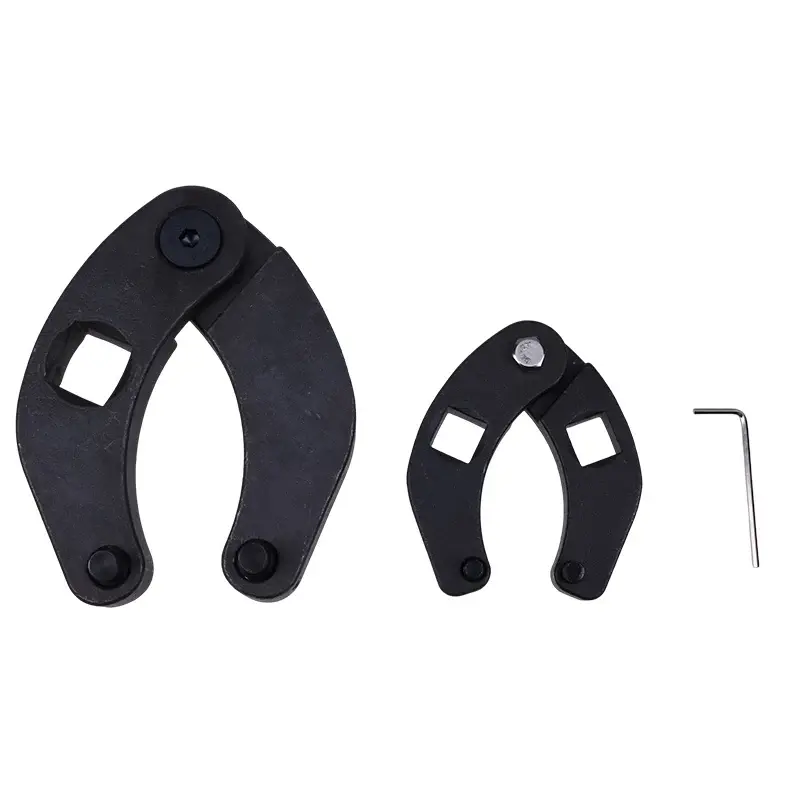 FridayParts Adjustable Gland Nut Wrench 1266 & Universal Hydraulic Cylinder Spanner Wrench 7463 CAS-1456A for Most Farm and Construction Equipment