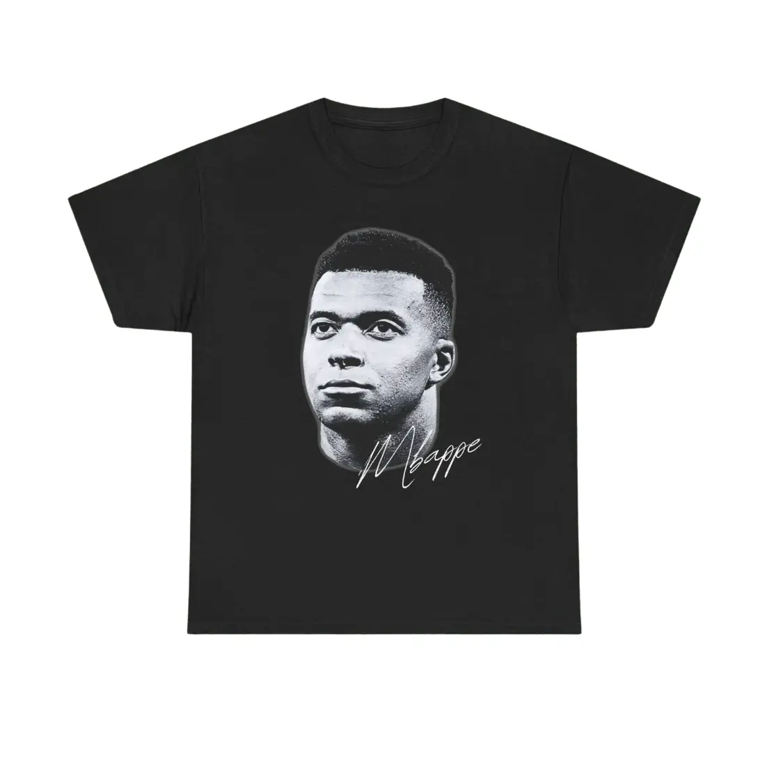 Big Head Kylian Mbappé T-Shirt, Vintage Kylian Mbappé Graphic T-Shirts, Unisex Football Shirt, Sports Merchandise, Football Design, Gift for Fans, Cotton Comfort, Men's Fashion, Women's Fashion, Streetwear