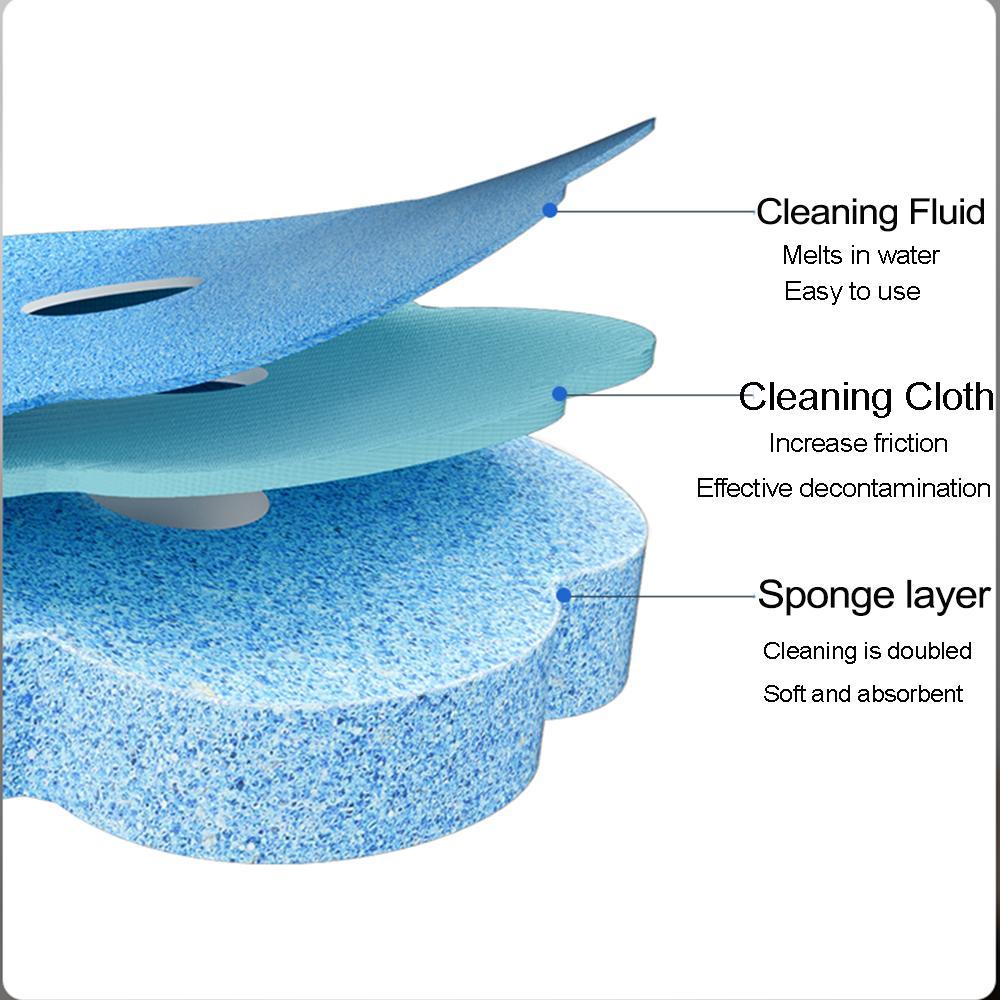 Wall Mounted Toilet Brush Set, 1 Box Including Toilet Brush & Bracket & Disposable Refill Head, Toilet Cleaning Brush, Bathroom Cleaning Tool, Toilet Cleaning System