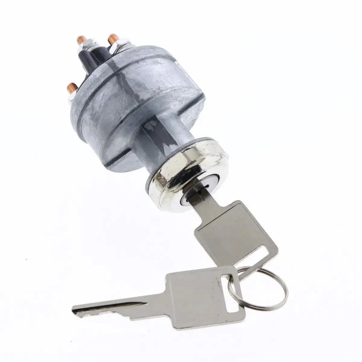 FridayParts Ignition Switch with 2 Keys 641833 for New Holland C175 C185 C190 L120 L125 L140 L150 L160 L170 L175 L180 L185