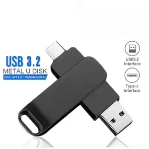 USB 3.2 Flash Drives High Speed Transfer Metal Pendrive Memory Card Pendrive Flash Disk Memoria Waterproof Stick 2026 NEW