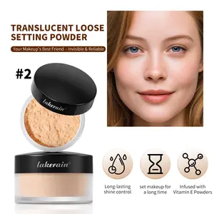 Soft Focus Oil Control Semi-Transparent Setting Powder, Oily Skin, Fine Texture, Long-Lasting Lightweight, Non-Cakey, Natural Finish