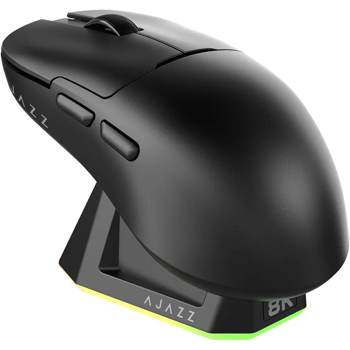 AJ159PRO 8Khz /2.4G/Wired 56G Lightweight Gaming  with   Dock, PAW3395 Sensor 26KDPI, Huanuo 100 Million Click,  ETFE Foot Pad & 8Khz Receiver