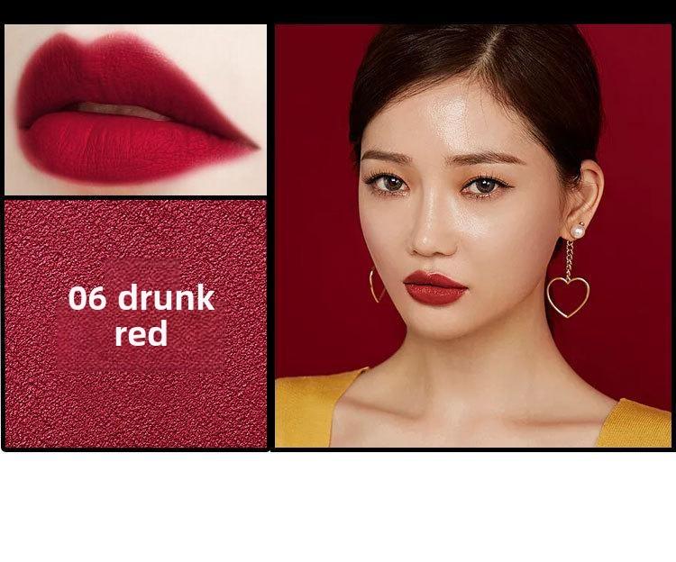 Overline Your Lips Like a Pro Flame-Shaped Automatic Lip Liner, Matte Red Bean Shade, Retractable, No Sharpening, Blurs & Fills, Kiss-Proof | #LipLiner