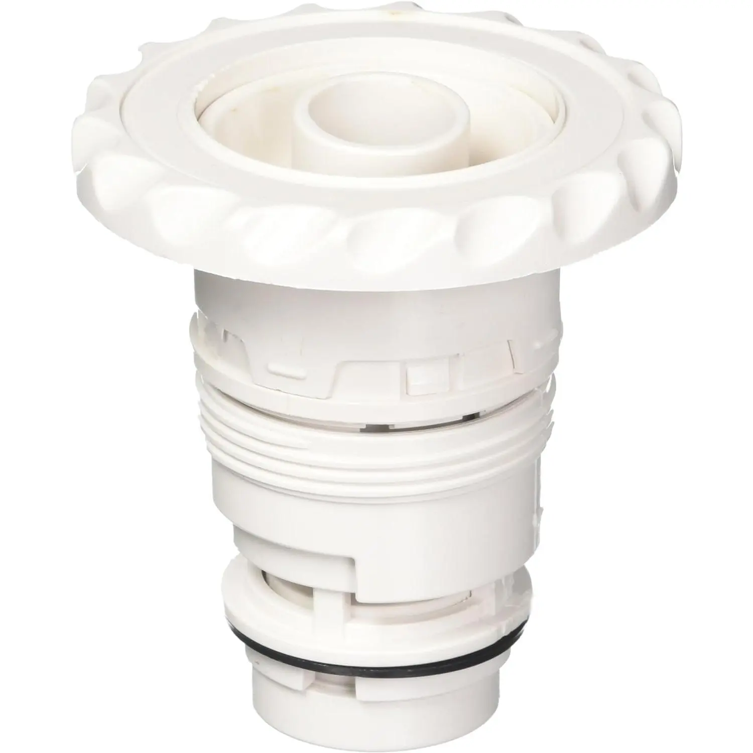 Fixed Directional Scalloped Spa Jet - Poly Gunite Deluxe Series Internal 210-6080 for Hot Tubs and Spas