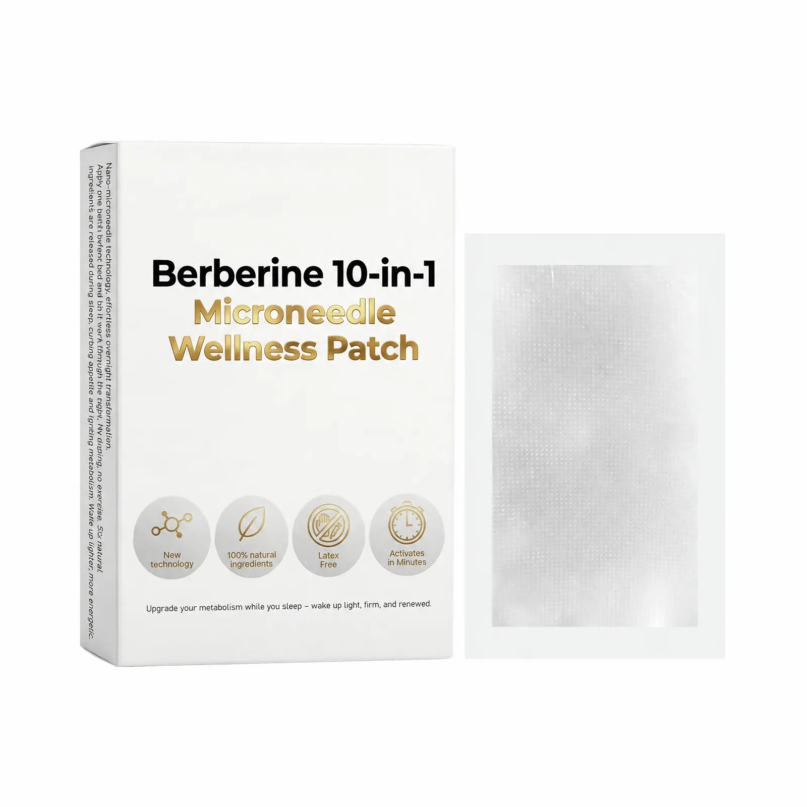 10-in-1 Body Care Patches, Gentle Nourishing Skin Patches for Daily Body Care, Comfortable Easy-to-Use Wellness Support
