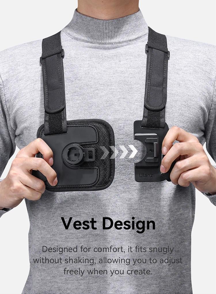 CM027 Chest Head Strap Mount Belt For Smartphone Gopro insta360 x3 dji osmo Pocket 3 Action Camera Accessories Outdoor Video