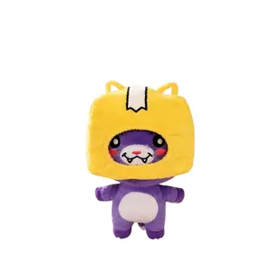 Cute Fox Plush Toy, Fluffy Fox Stuffed Animal, Kawaii Cartoon Animal Plush Doll, Kids Birthday Gift, Home Decoration