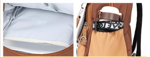 Capybara Backpacks Schoolbag for Teenage Waterproof Girls Boys Backpack Female Travel Bag Bookbag Mochila with Plush Keychain