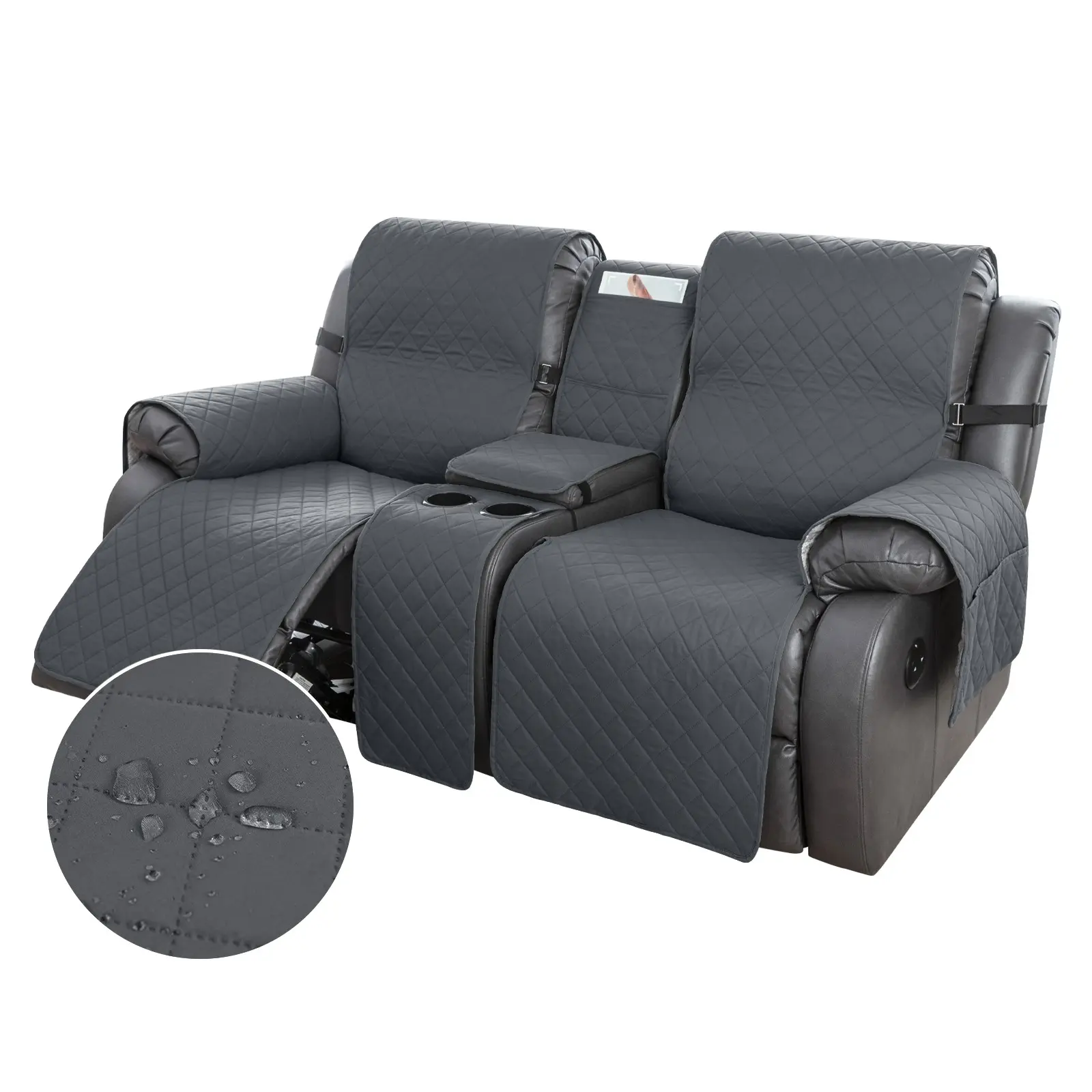 2+1 center console lounge chair cushion, made of skin friendly and breathable fabric, suitable for both machine and hand washing, with a simple and stylish design, Easy Maintenance, making it the perfect choice for home decoration.