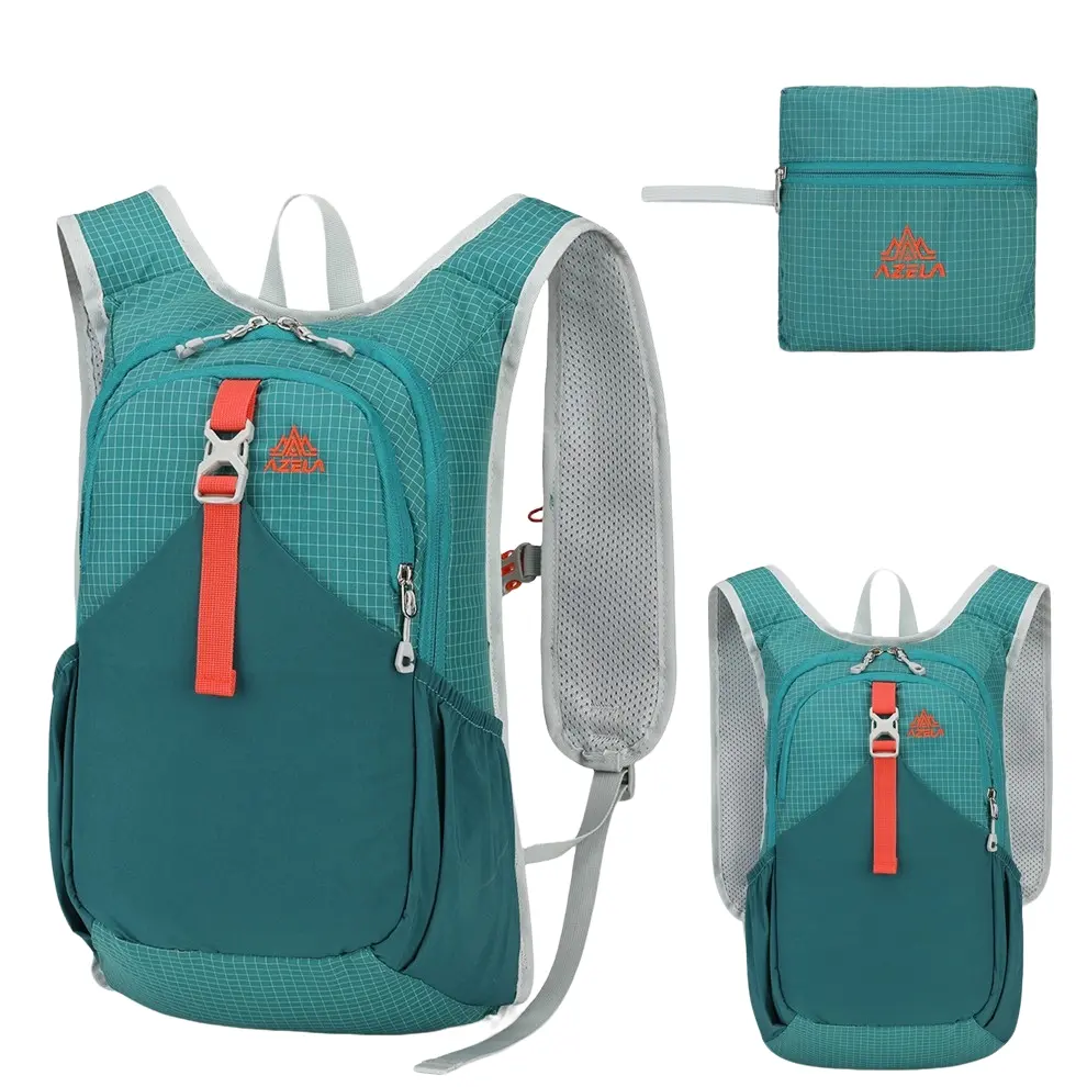 Azela Professional Outdoor Hiking Backpack, Lightweight Foldable, Waterproof Shoulder Bag, Breathable Cycling Pack, Large Capacity