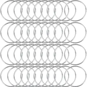 40 count Macrame Hoops Ring,  5 Inch Metal Craft Ring Hoops  Dream Catcher Rings Wreath Rings for  Decorations DIY Crafts and Wall  Crafts