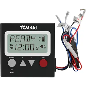 Digital Timer Deer Feeder Timer 6V/12V Kit for Goat Feeding 8 Feed Time Program Adjustable Motor Speed & Feeding Duration DIY Hunting Feeding Schedule