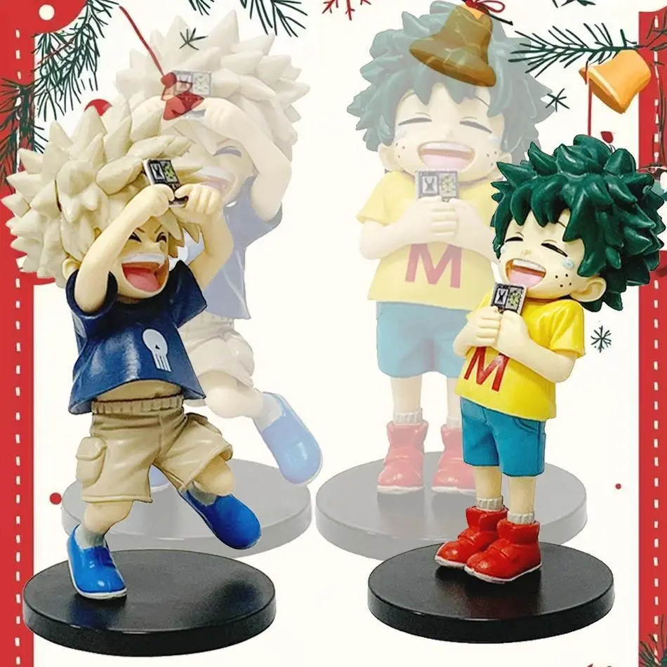 Anime My Hero Academia Action Figures Midoriya Izuku Bakugou Katsuki Anime Series Figure PVC Collection Model Toys Decor Gifts