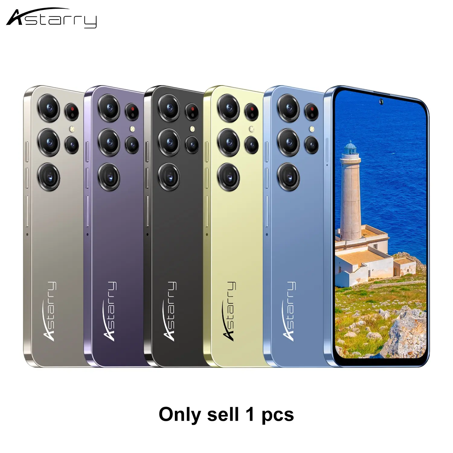 Astarry-25 Ultra Smartphone, 3gb+32GB/64GB RAM, 6.56-Inch HD Display, 5+13mp Camera, 4g Network, 3800mah Battery, Dual Sim, Android Os, Stylus Pen, Android Mobile Phone