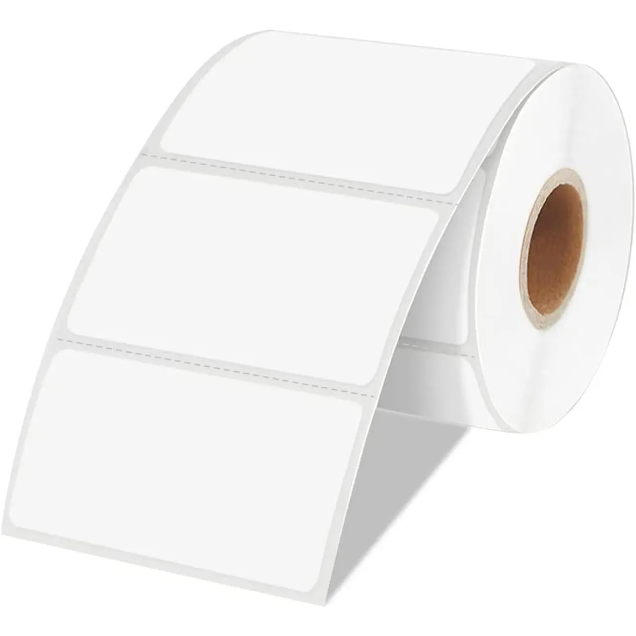 2×3 Inch White Removable Thermal Labels for Thermal Printers, 300 Perforated Sheets per Roll, Ideal for DIY Users & Labeling Tasks, Rolls