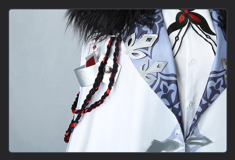 Arlecchino Cosplay Anime  Impact Costume The Knave Costume Cloak Wig Full Set Fatui Harbingers Damselette Cosplay