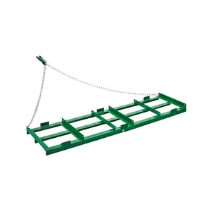VEVOR Drag Harrow, 6 ft Heavy Duty Tow Behind Drag Harrow with Adjustable Bars 72 in Chain, Driveway Grader Landscape Rake for ATV, UTV, Tractor, Mower Tow Behind Yard Lawn Leveling Tool