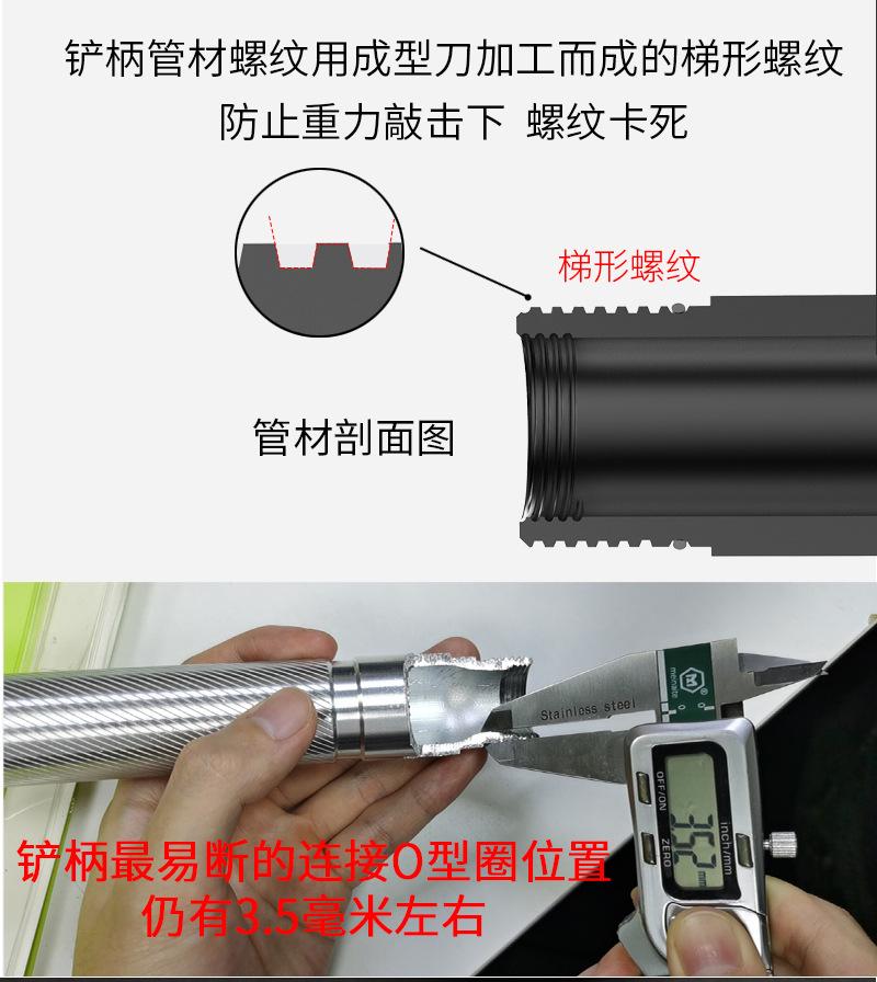 Multifunctional folding shovel, a camping survival tool, equipped with a flint fire starter, suitable for hiking, hunting, fishing, and other outdoor activities Multifunctional folding shovel, a camping survival tool, equipped with a flint fire starter, suitable for hiking, hunting, fishing, and other outdoor activities