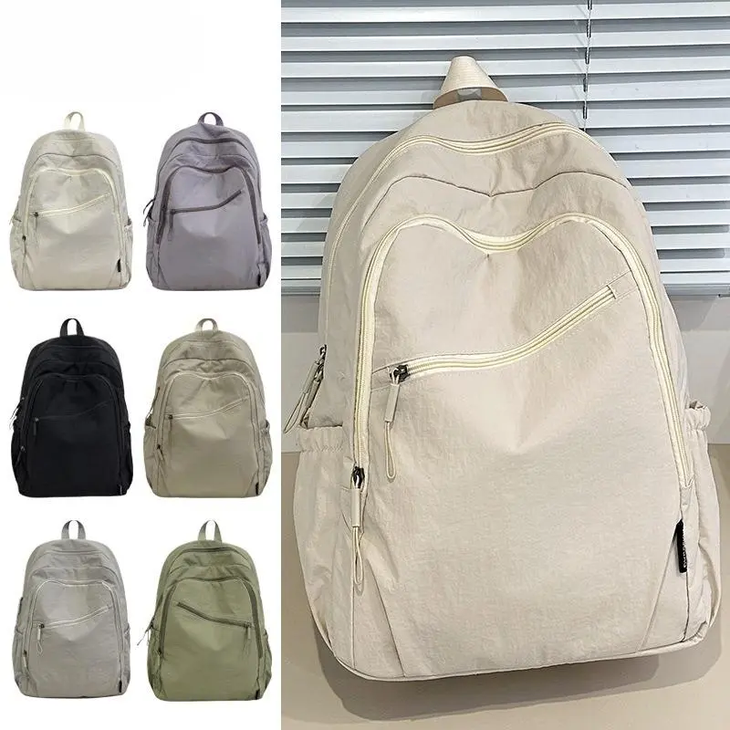 Stylish Minimalist Women's Multifunctional Commuter Backpack - Premium Lightweight Daily Gym Bag - Large-Capacity Book Bags for School - Unisex Carry-on Compatible (Sports & Outdoor Accessory), Carrying Backpack, College Backpack