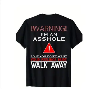 Anti Social Shirt Warning I'm An T-Shirt Adult Humor