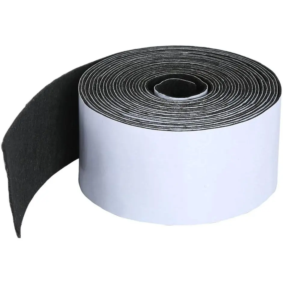 1 Pack Self-Adhesive Polyester Felt Tape, 1.96in x 0.04in x 14.7ft – Felt Strips for Furniture and Hard SurfacesGift