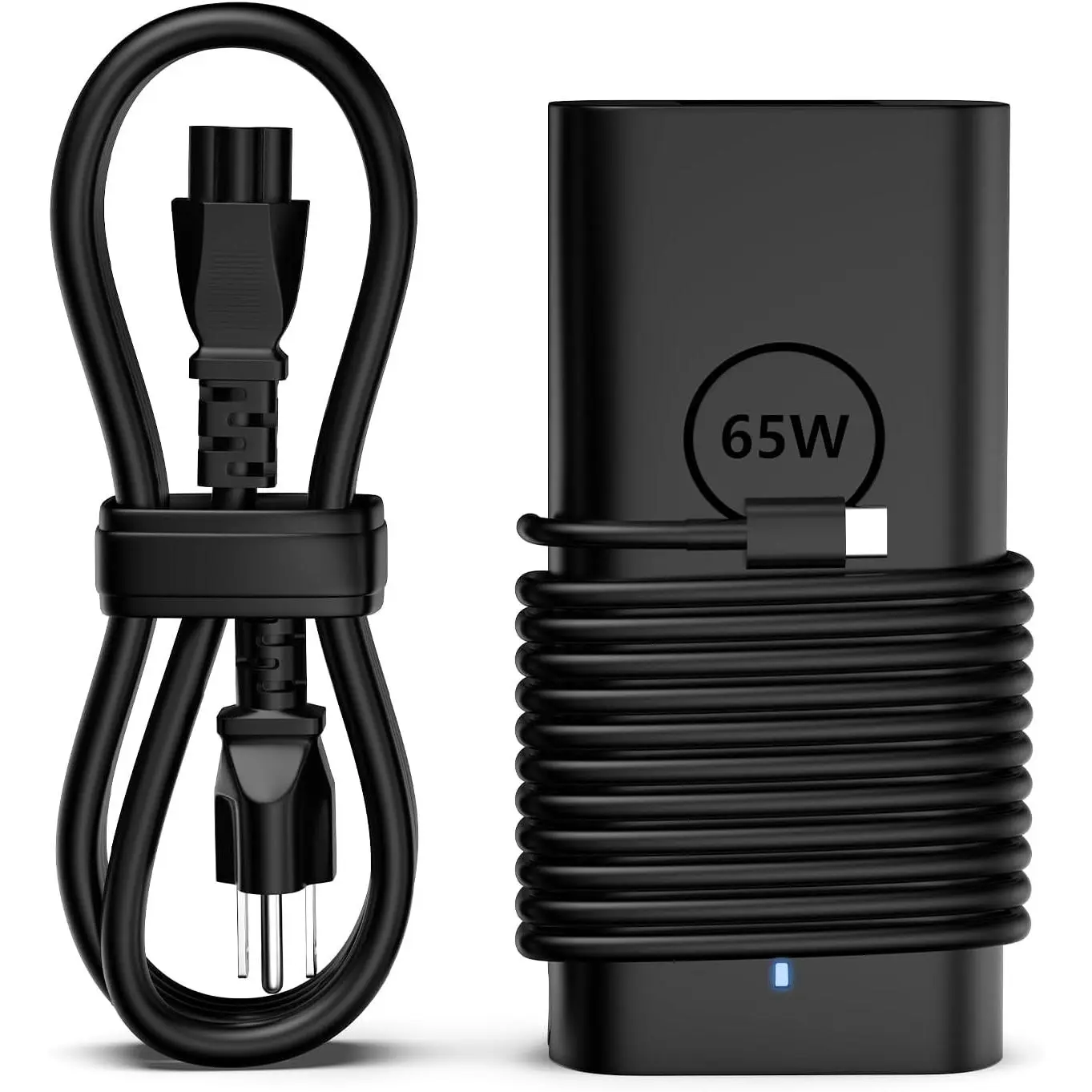Replacement for Dell Laptop Charger 65W USB-C;Compatible with All Dell Computer 65 Watt USB Type C Power Adapter