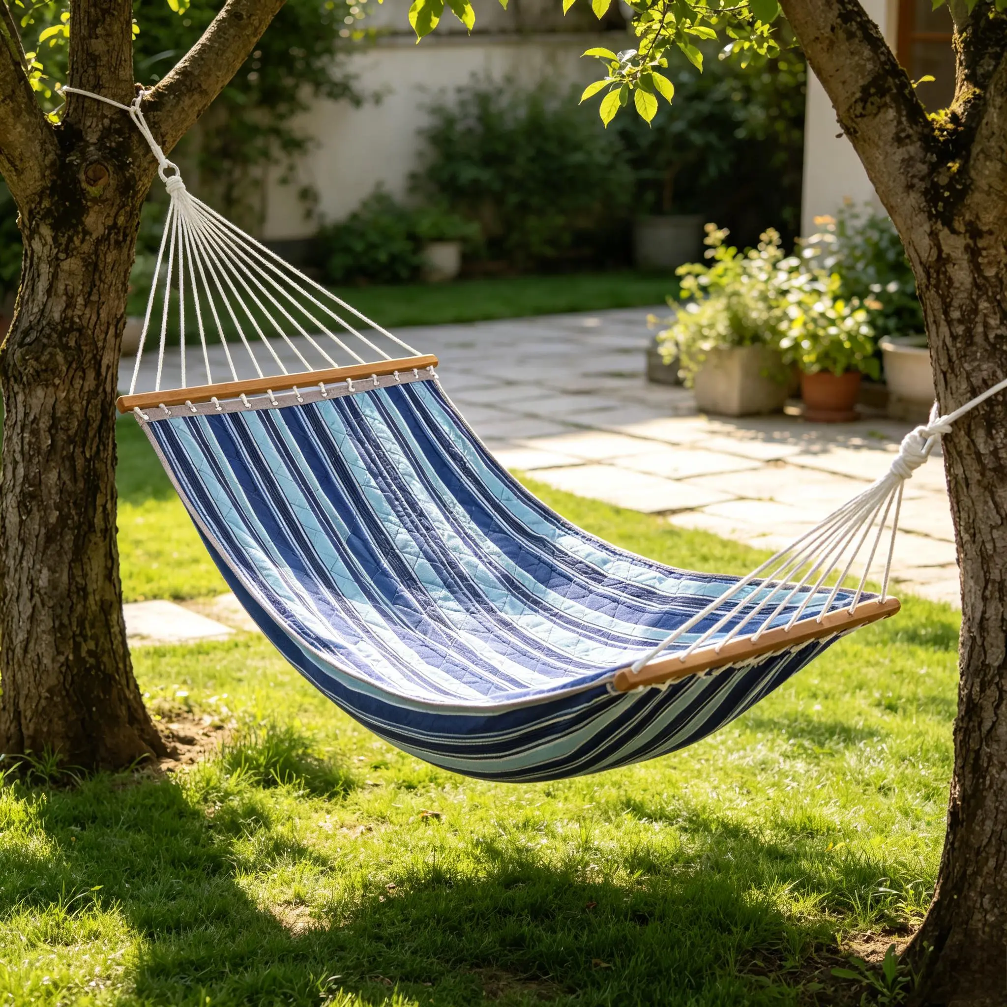 Garvee 12 FT Double Quilted Casual Hammock - 450 LBS Extra Large for 2 Adults, Hardwood Bars, Detachable Pillow, for Backyard, Camping (Swing Chairs & Accessories) - Dark Grey, 12 Ft Length