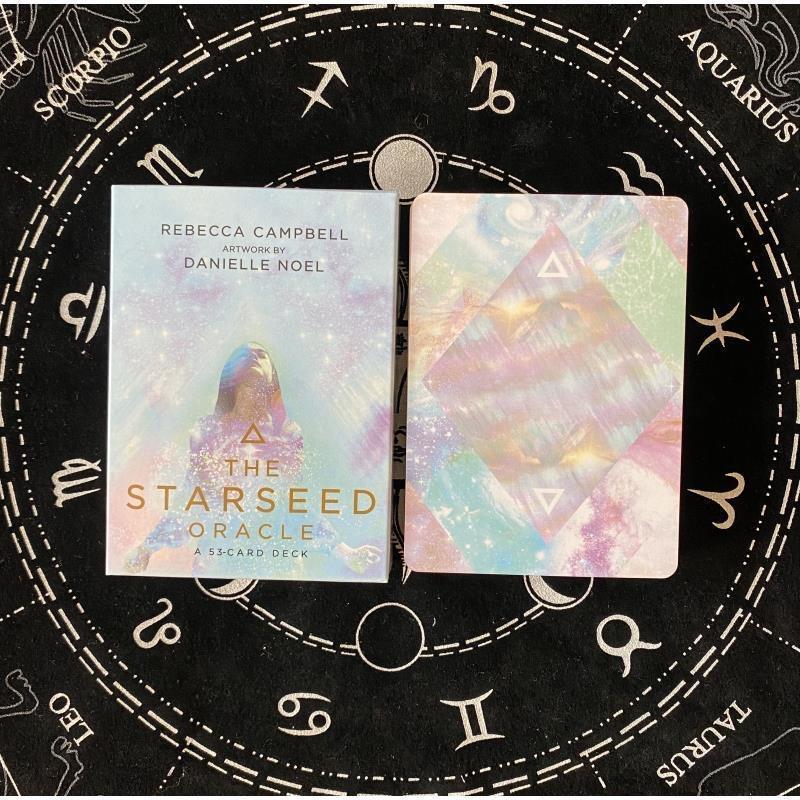 The Starseed Oracle Card Game, 1 Box Interactive Tarot Card, Casual Divination Card Table Game for Party, Family, Friends, Tarot Card Decks, Party Game Cards