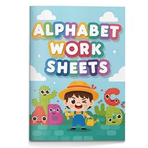 Alphabet Learning Workbook for Kids, A to Z Letter Tracing, Dot-to-Dot, Coloring and Find the Letter Activities for Preschool and Kindergarten