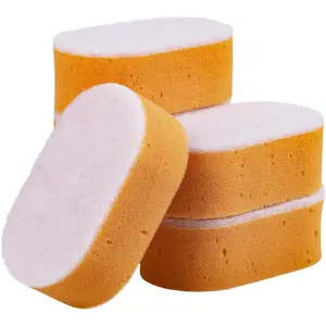 6 Pack Drywall Wet Sanding Sponges, Large Washable  Sanding Blocks for Drywall, Dust Control Sponge for Smoothing, Finishing & Surface Prep, 5.5 x 4.5 x 3.1 Inch