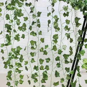 Fake Vine for Room Decoration, Realistic Plastic Decorative Vine Decor, DIY Spring Artificial Leaf Vine, Home Wedding Party Decor Plant, Indoor Fake Plants
