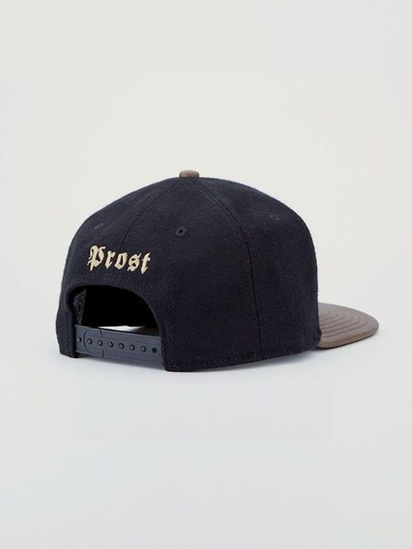 Hat with woolen woven label, adult sun hat, baseball cap, travel hat