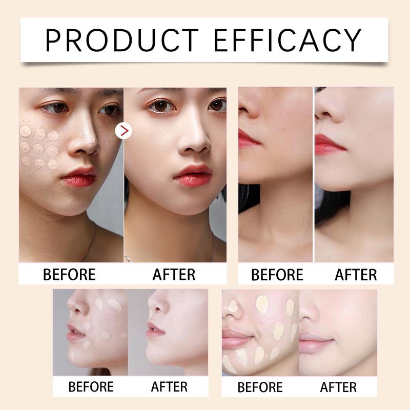 2PCS Eelhope Gold Snail Protective Bb Cream, Moisturizing Concealer Skin Tone Natural Color Waterproof, Sweat Resistant And Makeup Free12