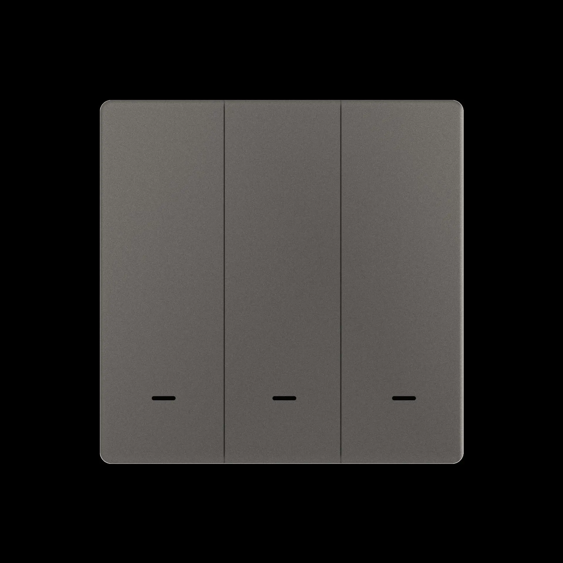 Tuya Zigbee Smart Home Switch - Square Standard Panel, Single Wire & Neutral Wire Push Button, Easy Install, Indoor Use, Tuya App Control, Voice Control, Timing Sched Function