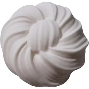 Stress Relief Toy, Slow Rebound Toy Soft Squeeze Stress Relief Toy Portable Study Focus Aid Toy Commuting Fidget Gadget for Adults (White)